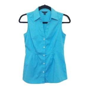 BANANA REPUBLIC Sleeveless Button Top